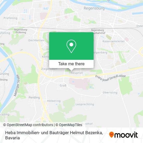 Heba Immobilien- und Bauträger Helmut Bezenka map