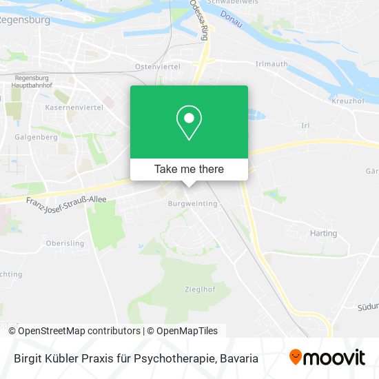 Birgit Kübler Praxis für Psychotherapie map