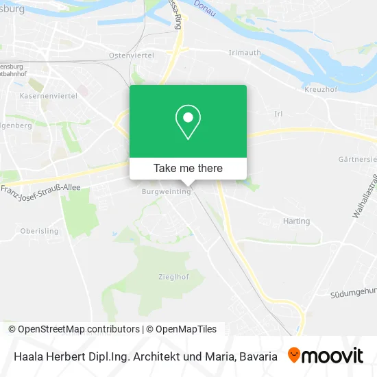 Карта Haala Herbert Dipl.Ing. Architekt und Maria