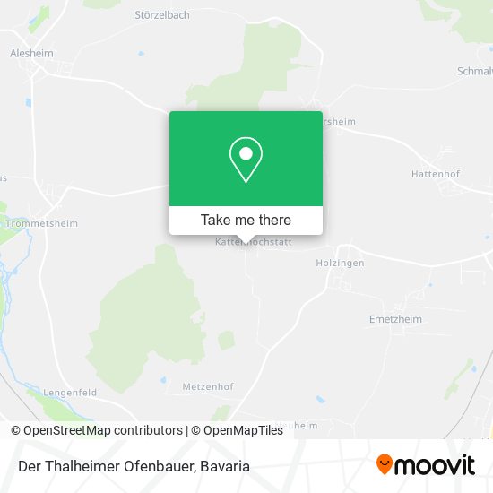 Der Thalheimer Ofenbauer map