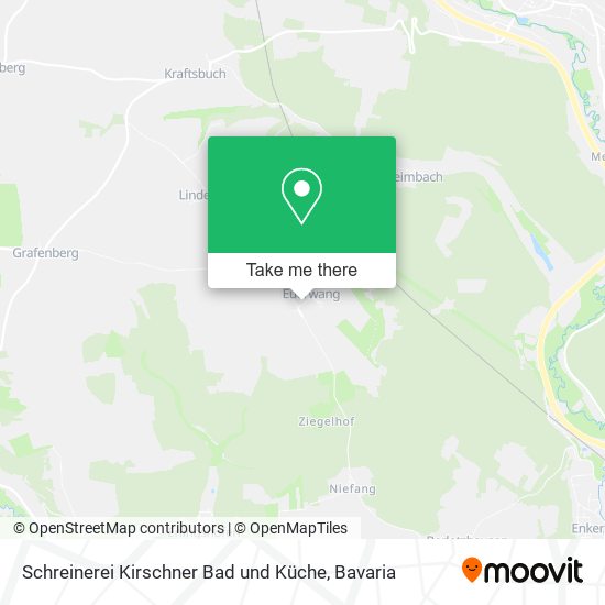 Schreinerei Kirschner Bad und Küche map