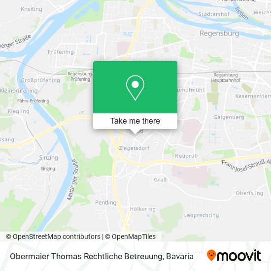 Obermaier Thomas Rechtliche Betreuung map
