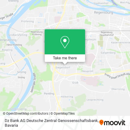 Dz Bank AG Deutsche Zentral Genossenschaftsbank map