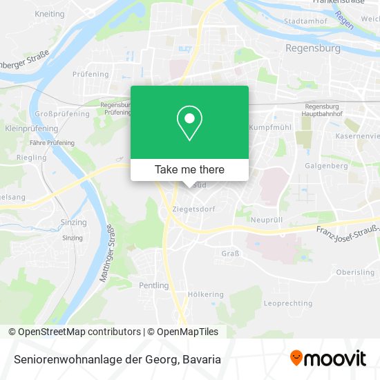 Seniorenwohnanlage der Georg map