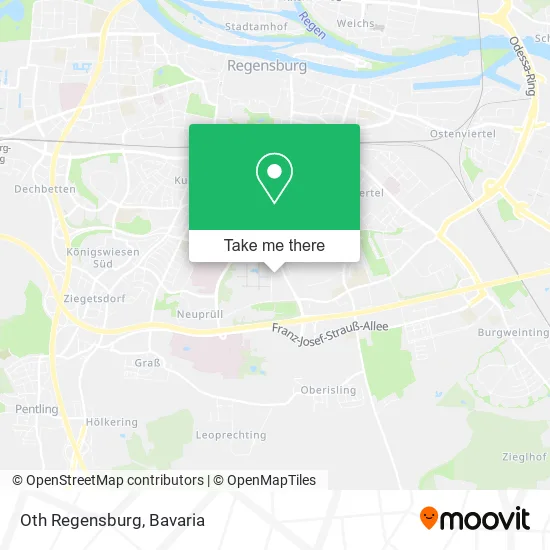 Карта Oth Regensburg