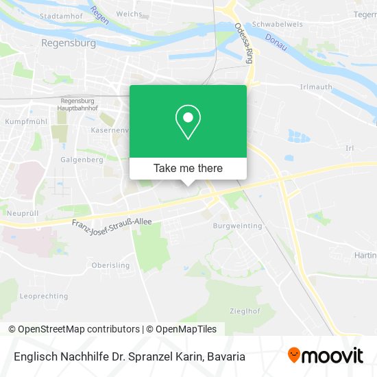 Englisch Nachhilfe Dr. Spranzel Karin map