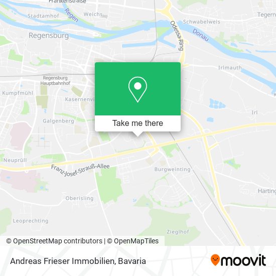 Andreas Frieser Immobilien map