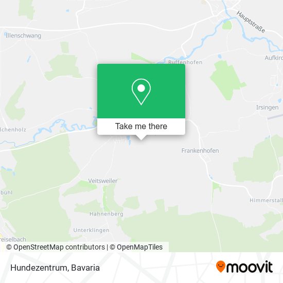 Hundezentrum map