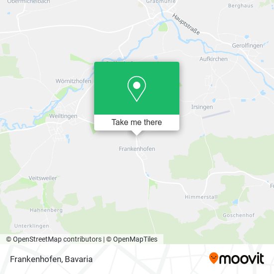 Frankenhofen map