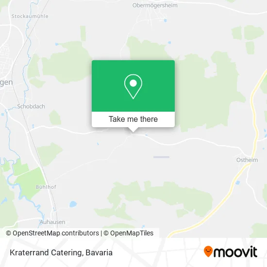 Карта Kraterrand Catering
