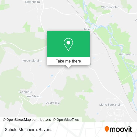 Schule Meinheim map