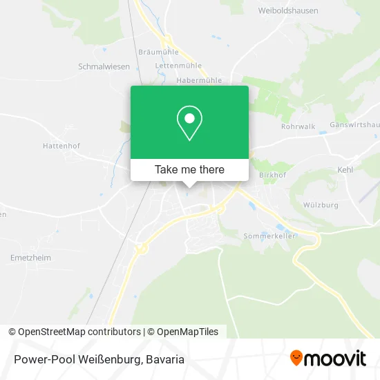 Карта Power-Pool Weißenburg