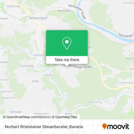 Карта Norbert Brünsteiner Steuerberater