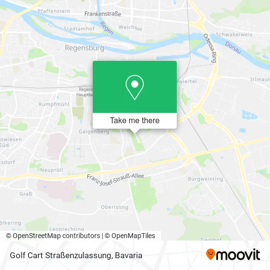 Карта Golf Cart Straßenzulassung