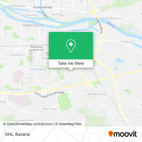 Карта DHL