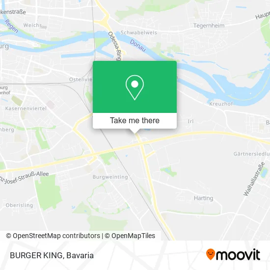 Карта BURGER KING