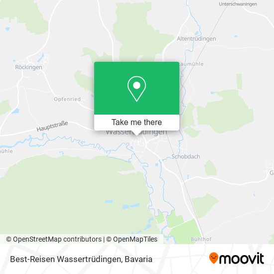 Best-Reisen Wassertrüdingen map