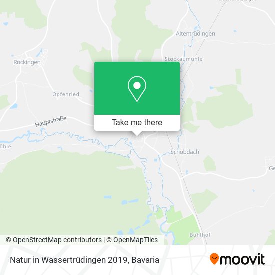 Natur in Wassertrüdingen 2019 map