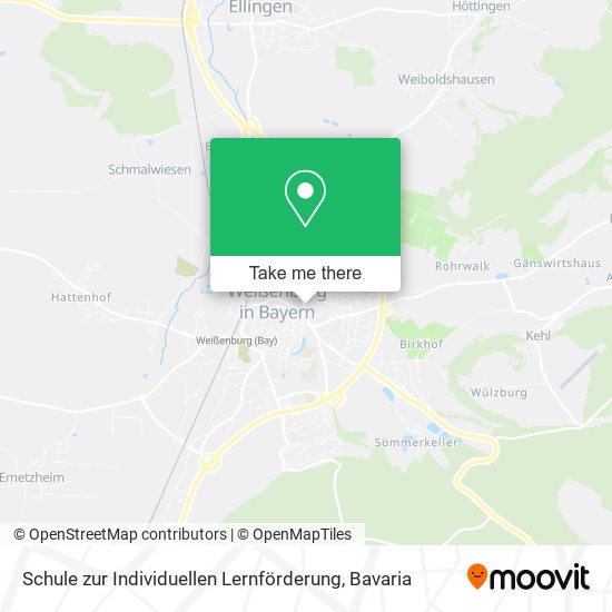 Schule zur Individuellen Lernförderung map