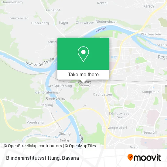 Карта Blindeninstitutsstiftung