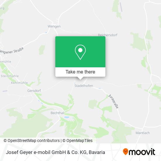 Josef Geyer e-mobil GmbH & Co. KG map