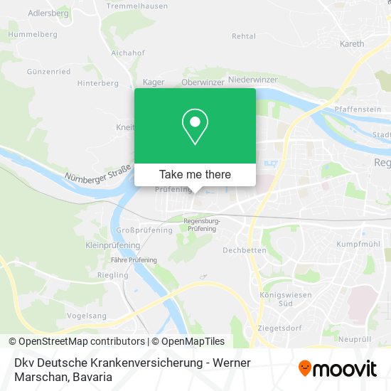 Dkv Deutsche Krankenversicherung - Werner Marschan map