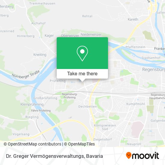 Dr. Greger Vermögensverwaltungs map