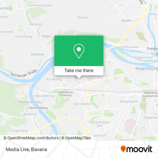 Media Live map