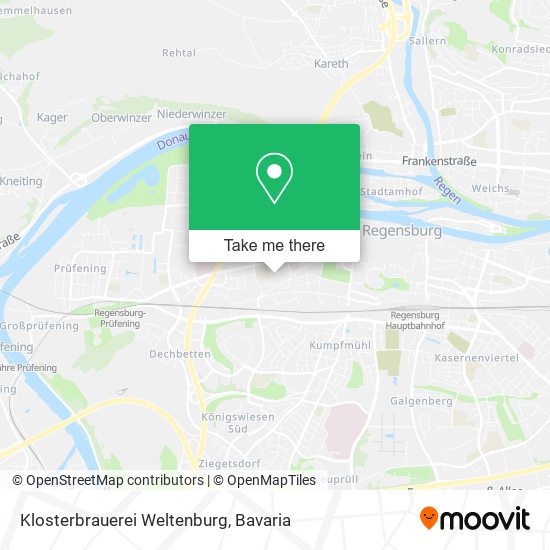 Klosterbrauerei Weltenburg map