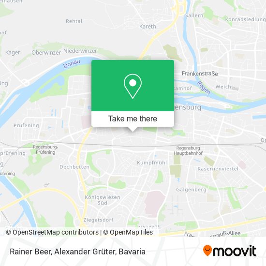 Rainer Beer, Alexander Grüter map