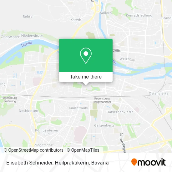 Карта Elisabeth Schneider, Heilpraktikerin