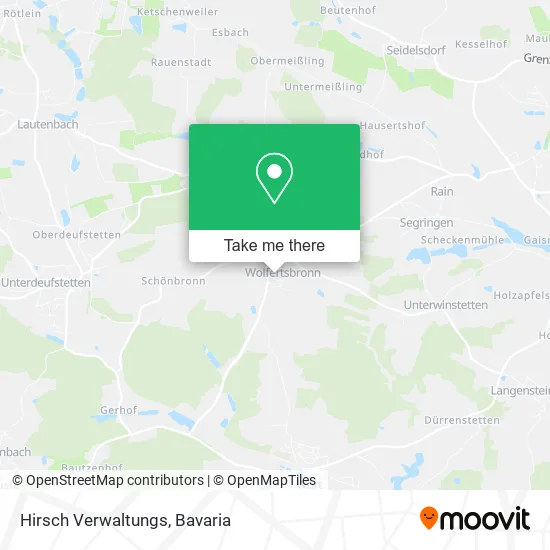 Карта Hirsch Verwaltungs