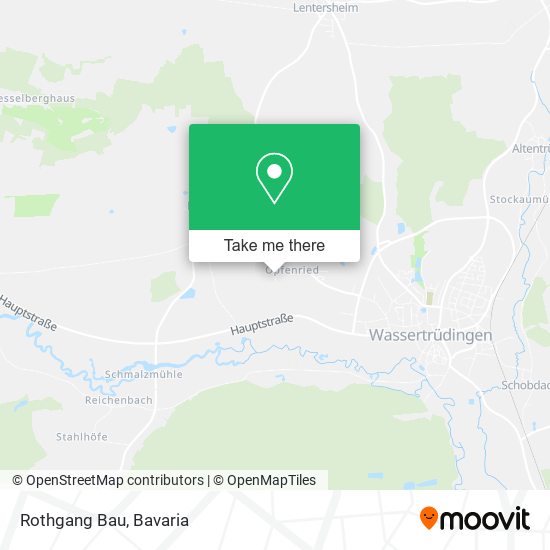 Rothgang Bau map