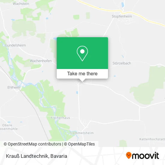 Карта Krauß Landtechnik