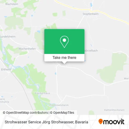 Карта Strohwasser Service Jörg Strohwasser