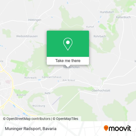 Muninger Radsport map