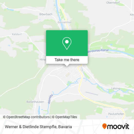 Werner & Dietlinde Stempfle map