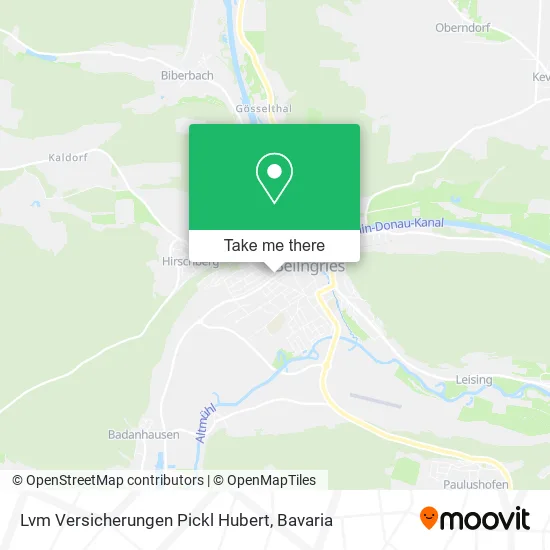 Карта Lvm Versicherungen Pickl Hubert