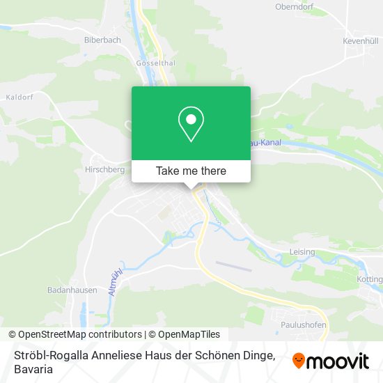 Ströbl-Rogalla Anneliese Haus der Schönen Dinge map
