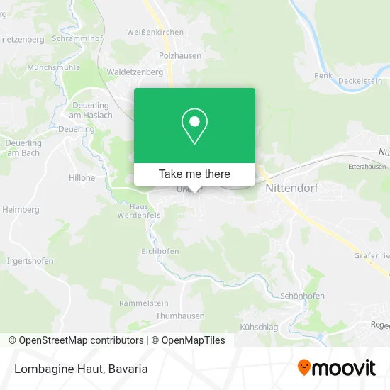 Карта Lombagine Haut