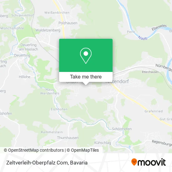 Карта Zeltverleih-Oberpfalz Com