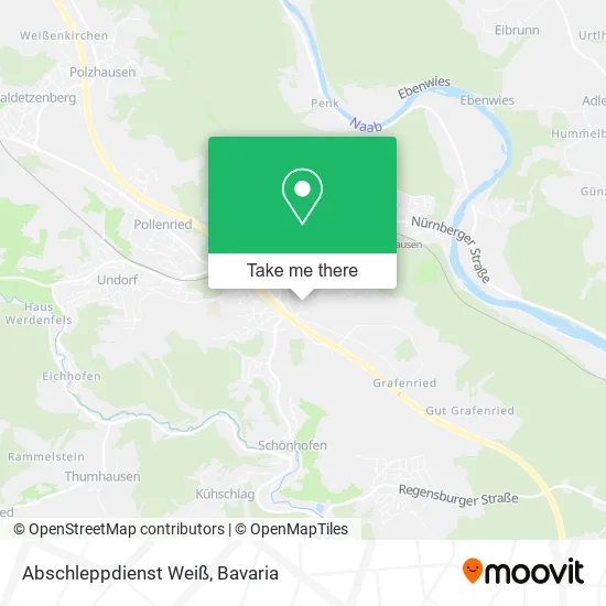 Карта Abschleppdienst Weiß