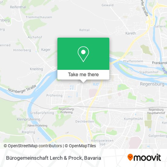 Bürogemeinschaft Lerch & Prock map