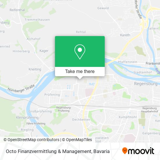 Octo Finanzvermittlung & Management map
