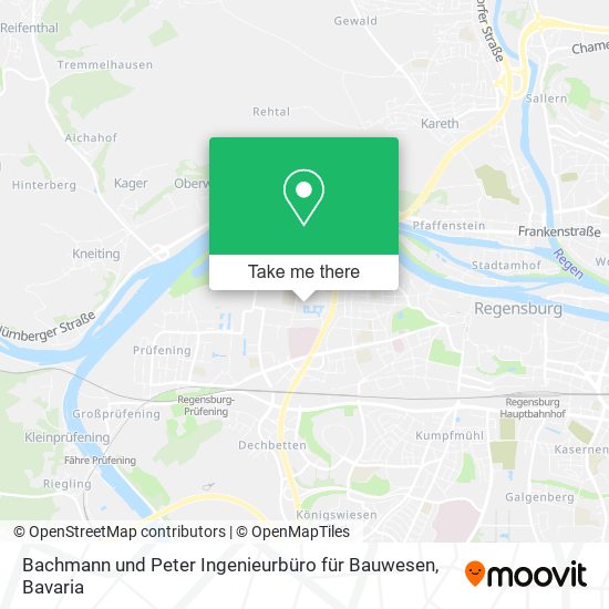 Bachmann und Peter Ingenieurbüro für Bauwesen map