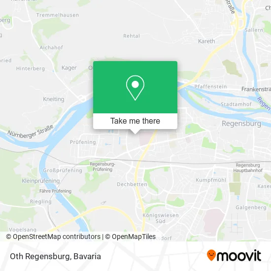 Карта Oth Regensburg