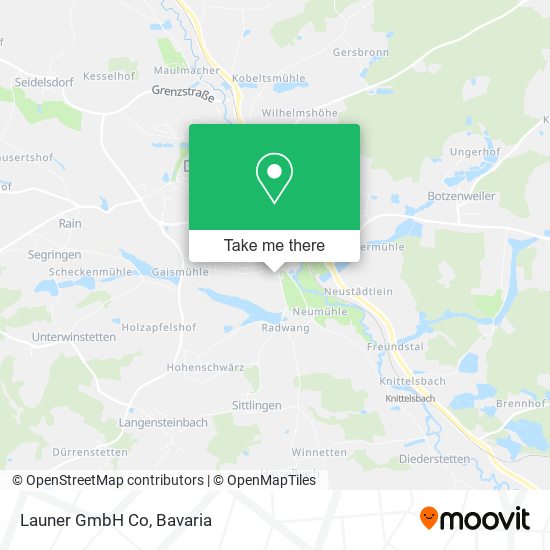 Launer GmbH Co map