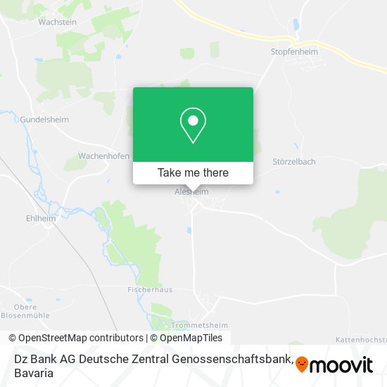 Dz Bank AG Deutsche Zentral Genossenschaftsbank map