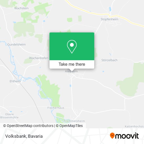 Volksbank map