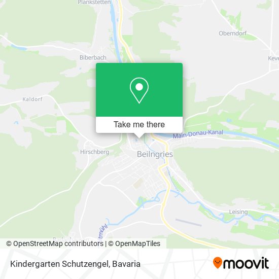 Kindergarten Schutzengel map